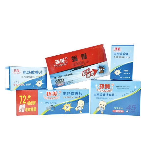 環(huán)美-蟑香、電熱蚊香液、電熱蚊香片